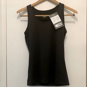 Brand new Women’s sleeveless black workout top with stretch, XS